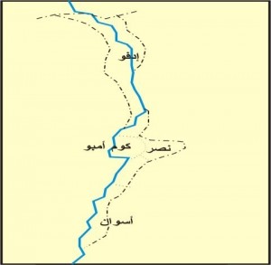 خريطة محافظة أسوان