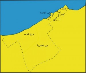 خريطة محافظة الأسكندرية